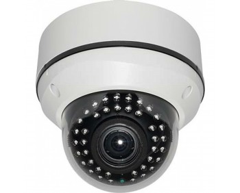 2.1MP, 1080p Vandal proof IR Dome Camera with Auto-Iris VF 2.8 to 12 mm Lens